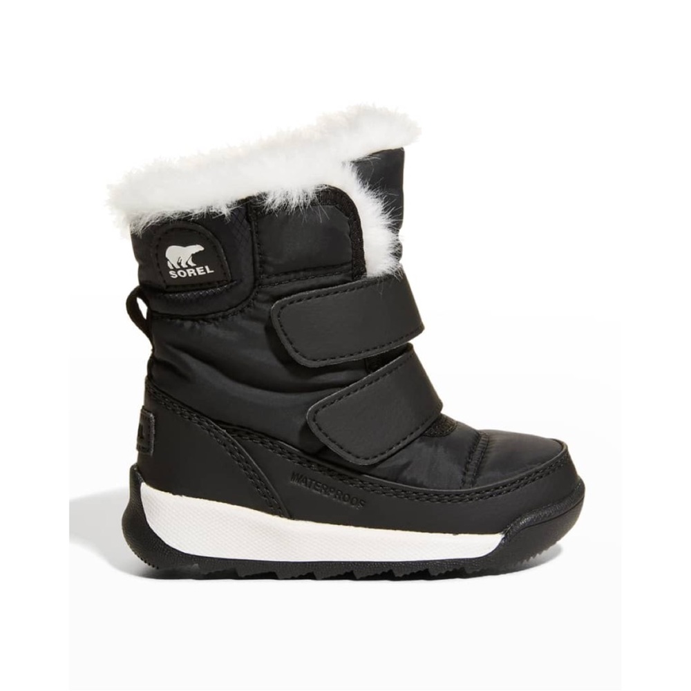 Sorel Kid's Whitney II Waterproof Winter snow Boots w Faux Fur